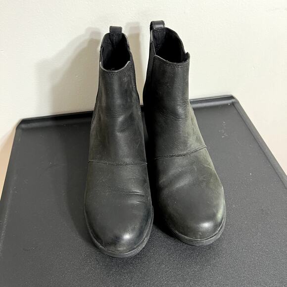 Sorel Black Joan of Arctic Wedges - Picture 2 of 7